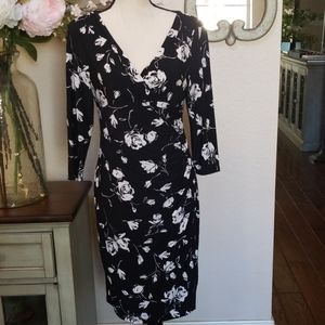 RALPH LAUREN Wrap Style Dress